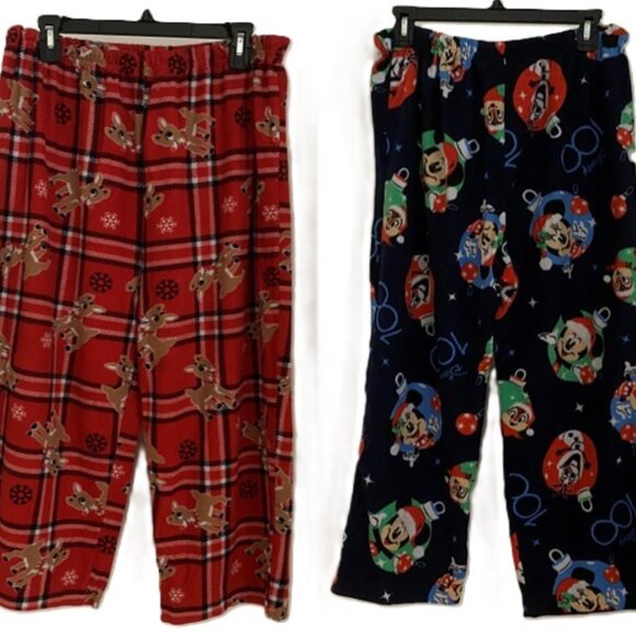 Holiday Rudolph the Red Nose Reindeer Lounge or Pajama Pants - Picture 7 of 8